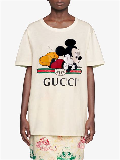 gucci t shirt mit mickey mouse|gucci mickey mouse collection.